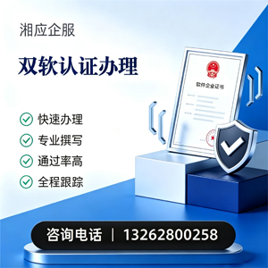 淮安双软认证申报服务