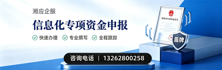 淮安信息化专项资金申报服务