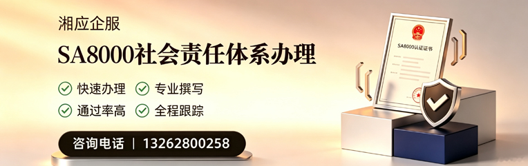 淮安SA8000社会责任体系认证服务
