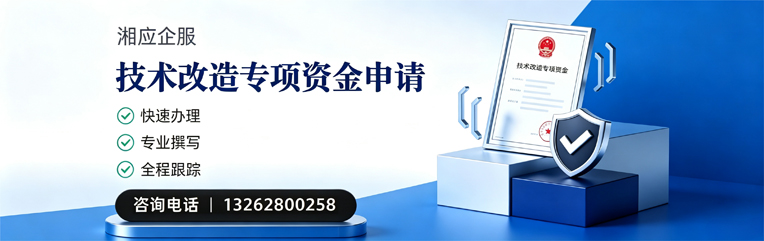 淮安技术改造专项资金申报服务