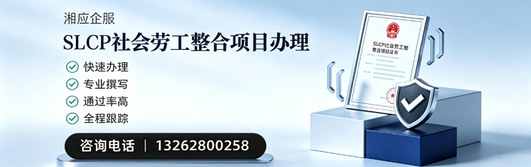 淮安SLCP社会劳工整合项目申报服务