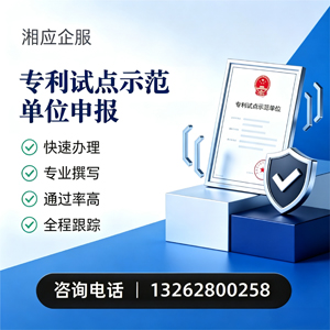 淮安专利试点示范单位申报服务