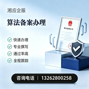淮安算法备案申报服务